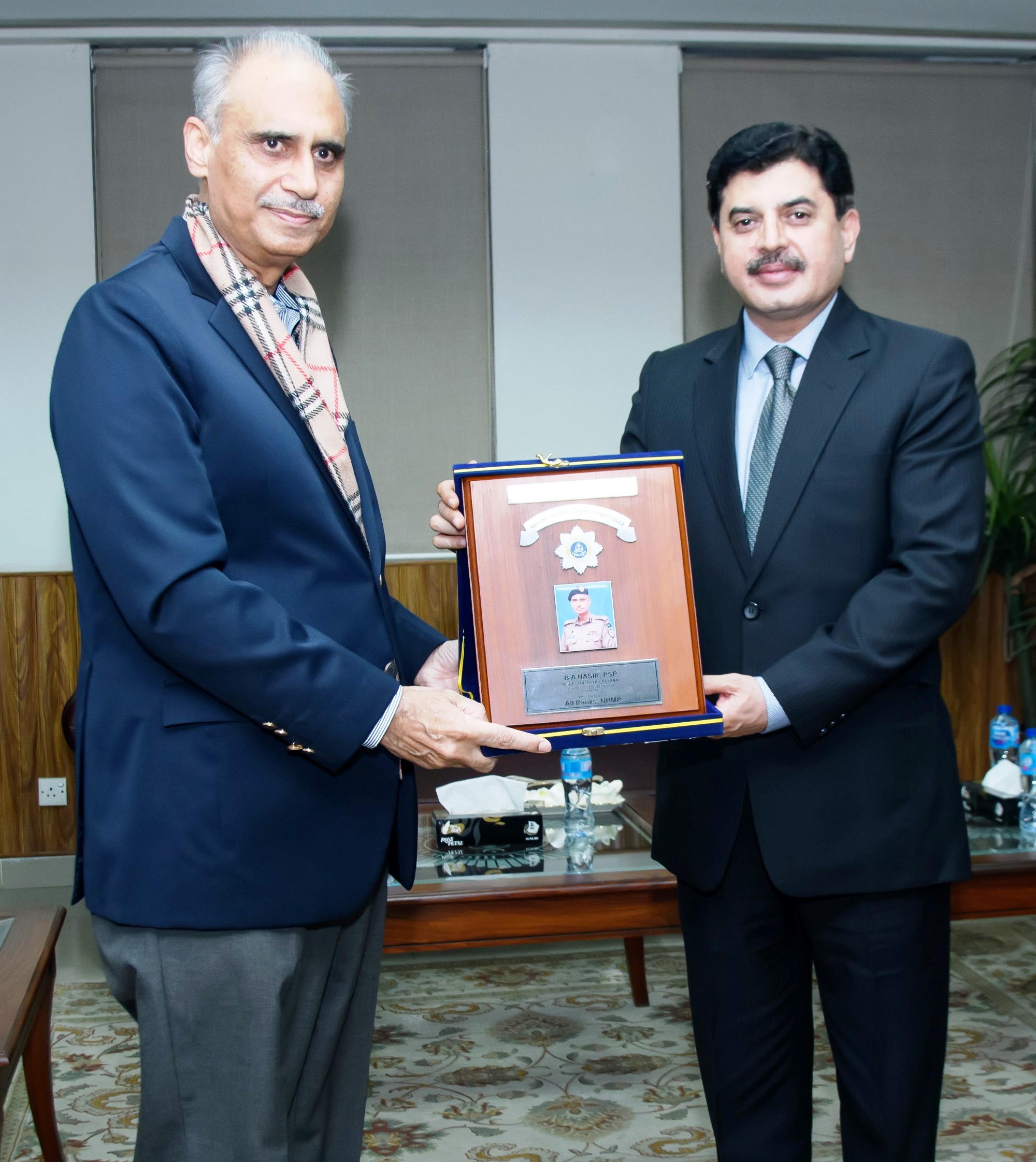 FAREWELL CEREMONY IN HONOR OF IG, NHMP, B.A. NASIR.